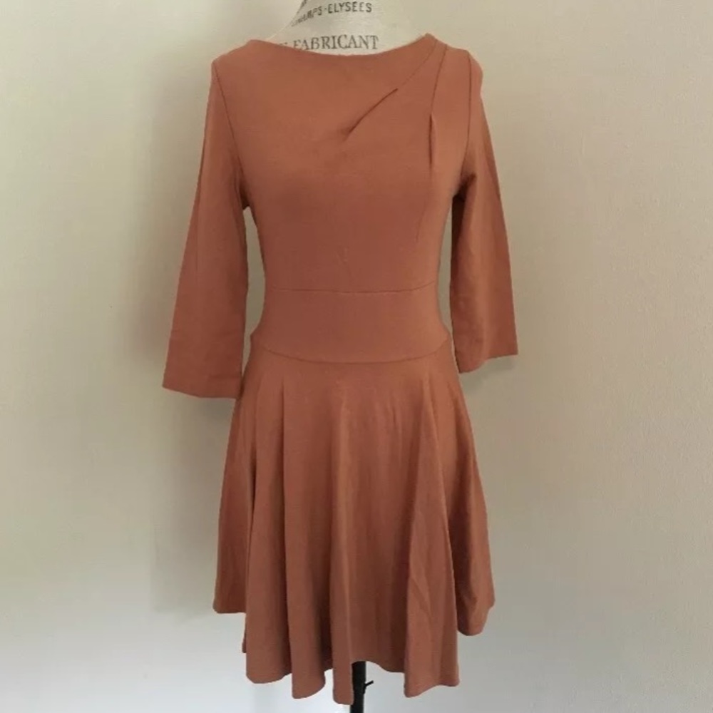 ASOS Rusty Rose Fit-and-Flare Dress